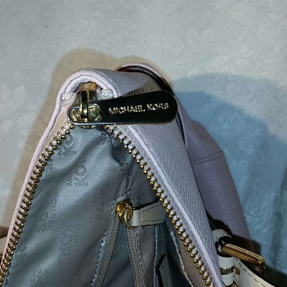 Michael Kors Shoulder Tote Bag Pink Pebble - Picture 7 of 8